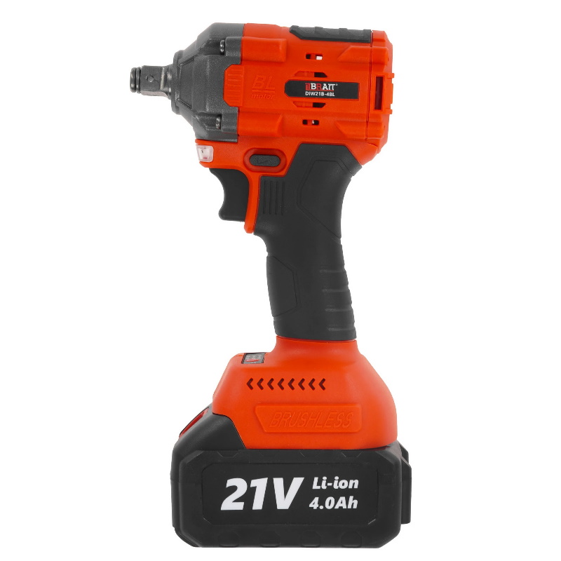 Гайковёрт аккумуляторный Brait DIW21B-4BL 2101264093 21 В обороты - 0-19000-2400 7690₽