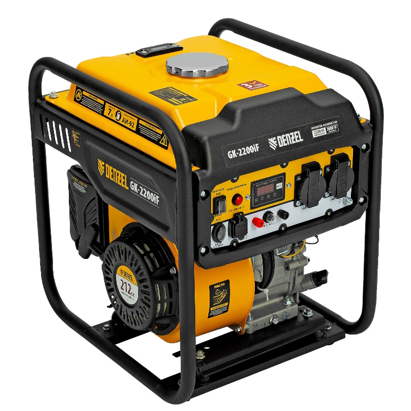 Инверторный генератор Denzel GK-2200iF, 94707 в Кинешме
