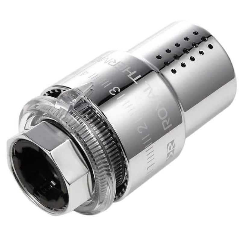 Термоголовка жидкостная Royal Thermo Design RTO 07.0010 НС-1443126, М30х1,5, хром в Рыбинске