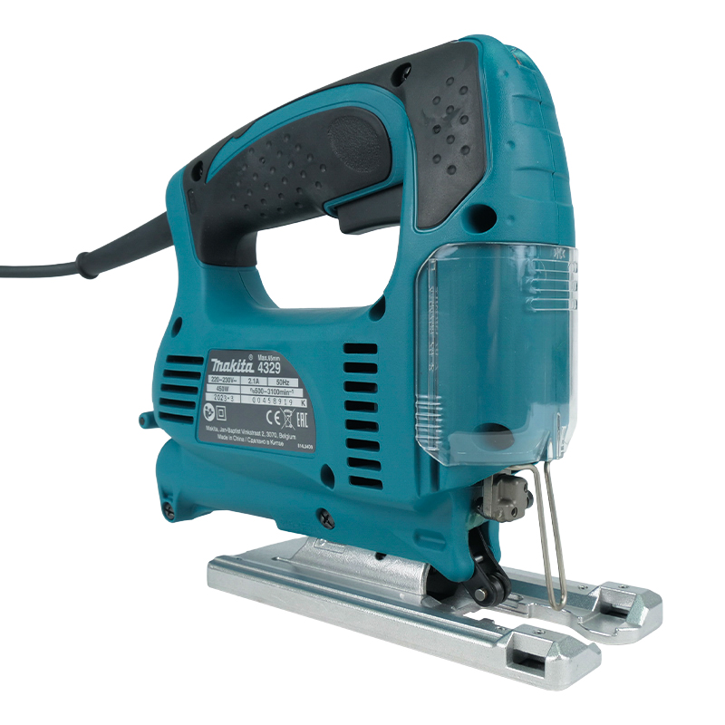 Строительный электрический лобзик Makita 4329K (мощность двигателя 450 Вт, вес инструмента 1,9 кг) в Александрове