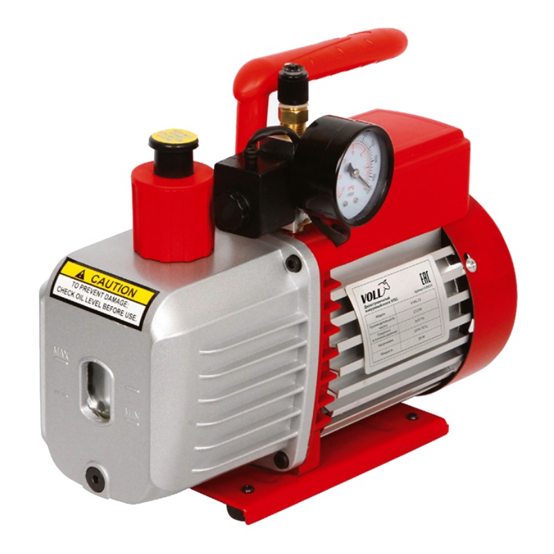 Двухступенчатый вакуумный насос Voll V-VAC 2,5 9.00070, 70 л/мин, 2,5CFM, 1/3HP в Туле