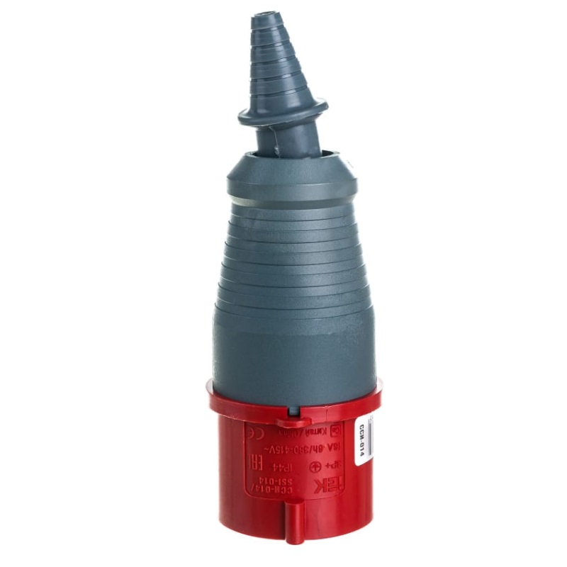 Вилка электрическая кабельная IEK ССИ-014 (16 А, 3P+PE, 380 В, IP44) PSR02-016-4 в Кинешме