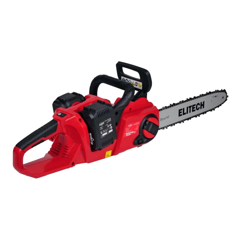 Пила цепная аккумуляторная Elitech ПЦА 36БЛ E1611.001.00 195515, бесщеточная, Li-ion, шина 40см, без АКБ и ЗУ в Туле