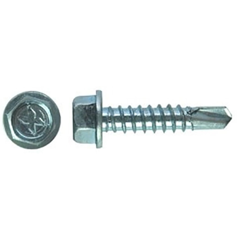 Саморез для фасадных систем Starfix SMC2-72604-500, 4.8х19 мм цинк, DIN 7504-K (500 шт в карт. уп.) в Туле