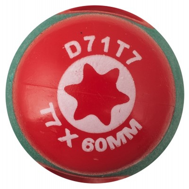 Отвертка стержневая Jonnesway D71T7 TORX ANTI-SLIP GRIP, T7*60 в Костроме