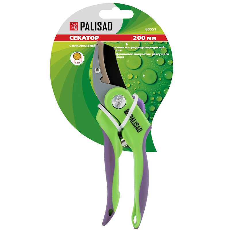 Секатор Palisad 60551 200мм, возвратная пружина,тефлон.покр-е в Муроме