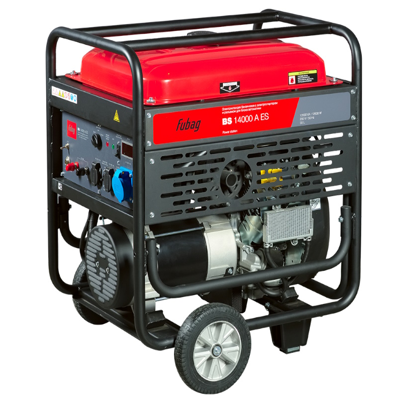 Электростанция бензиновая Fubag BS 14000 A ES 641055, с электростартером и коннектором автоматики 