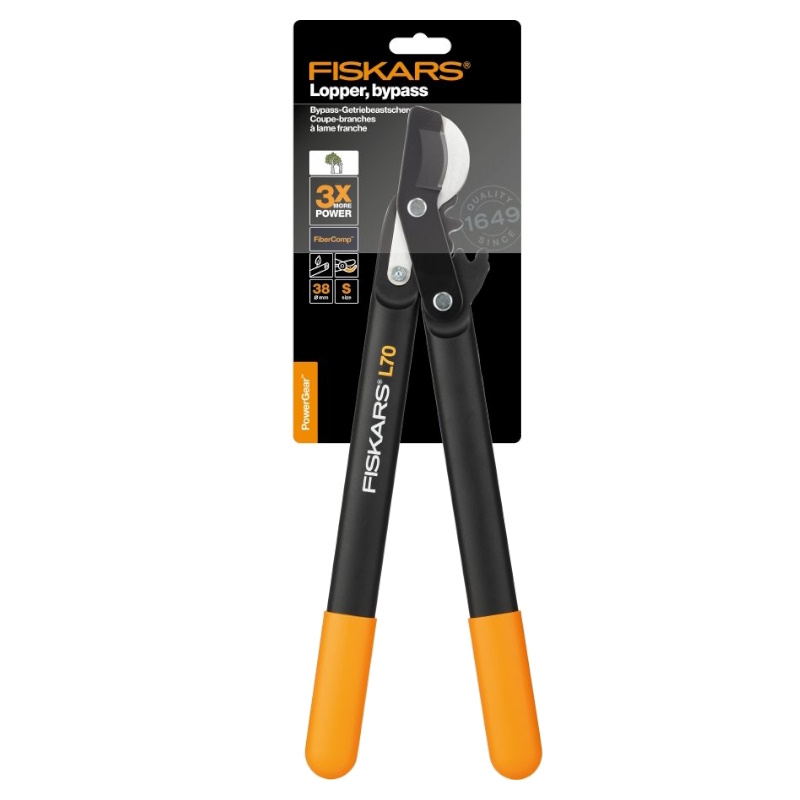 Сучкорез плоскостной Fiskars PowerGear 1002104, малый, L70  в Иваново