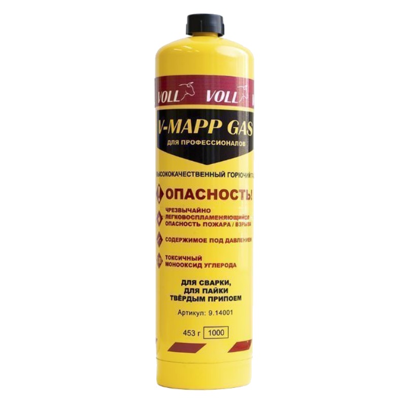 Газовый баллон Voll V-MAPP 9.14001, газ 1" в Череповце