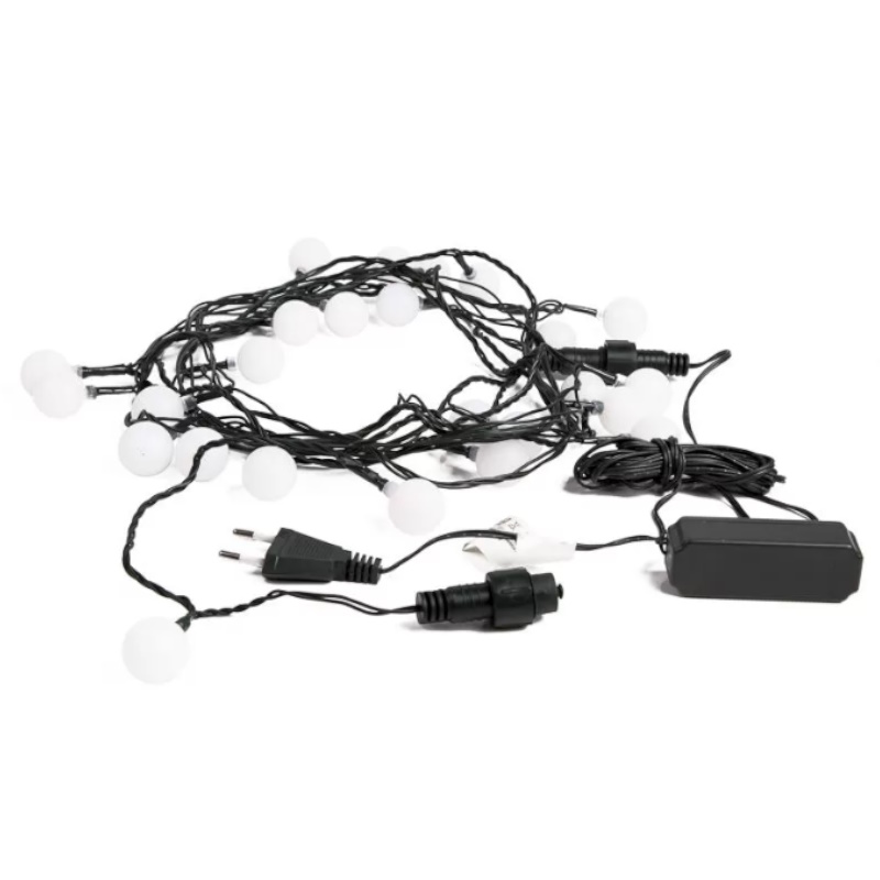 Гирлянда светодиодная Neon-Night "Шарики" 303-559 305388, 5 м, d25 мм, 25 LED  в Твери