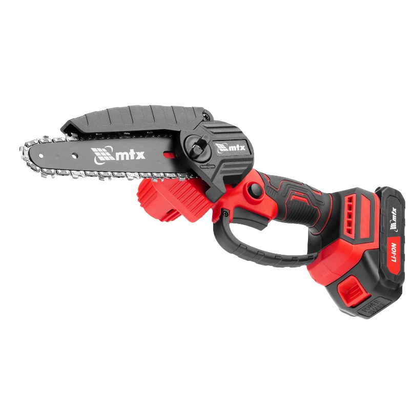 Цепная мини-пила аккумуляторная MTX MCS-150 58641, шина 150 мм, Li-Ion, 20 В в Иваново