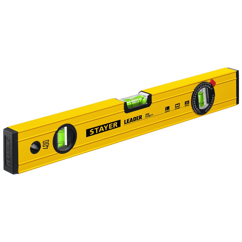 Уровень Stayer "PROFI" "PROFILevel" 3466-040 коробчатый усиленный (фрезерованный, 3 противоударных ампулы, 40см) в Иваново