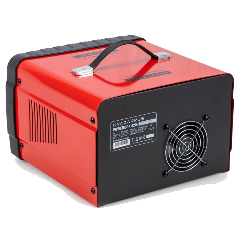 Инверторное пуско-зарядное устройство Kvazarrus PowerBox 420i 8763, таймер, пластиковый кейс в Череповце