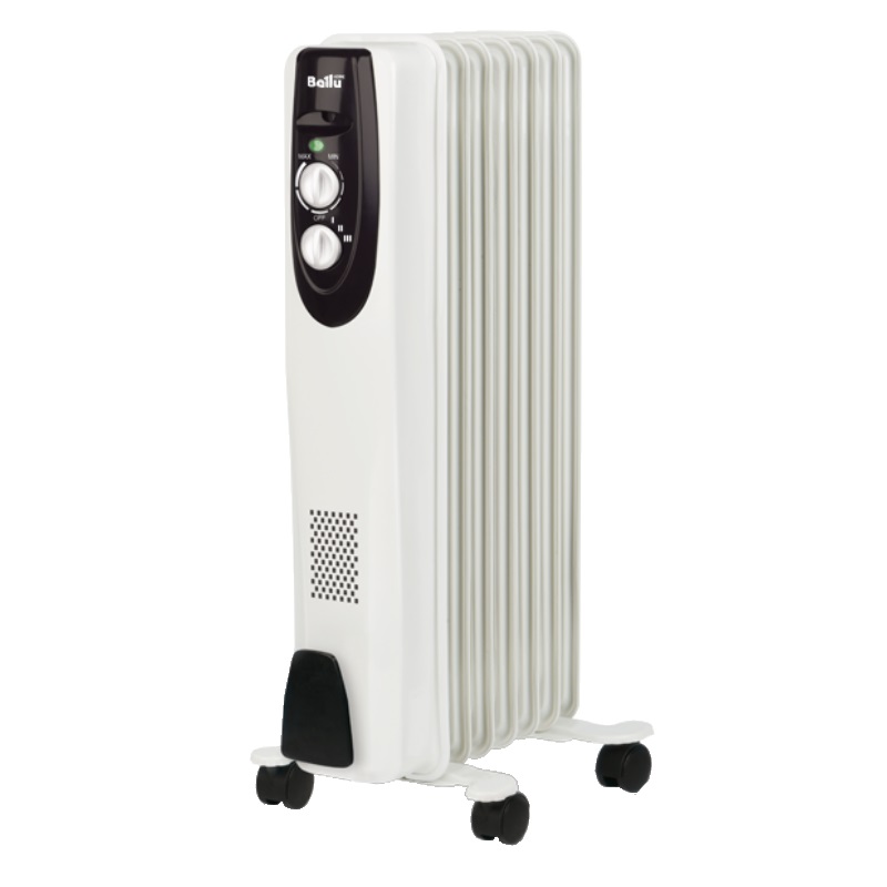 Масляный радиатор Ballu BOHCL-09WRN 9 секций площадь обогрева 25квм 3 режима 4837₽