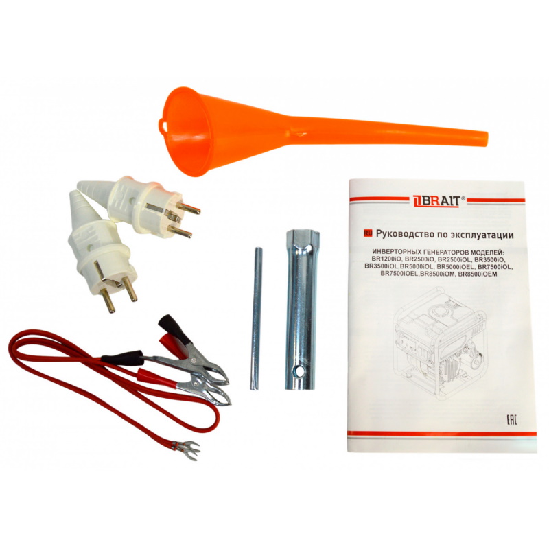 Генератор бензиновый инверторный Brait BR3500iO 02.01.060.100, 2,8/3 кВт, 230В