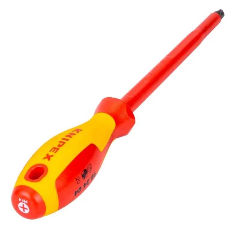 Отвёртка Knipex KN-982404, VDE Phillips PH4 x 200 мм, длина 320 мм, диэлектрическая в Череповце