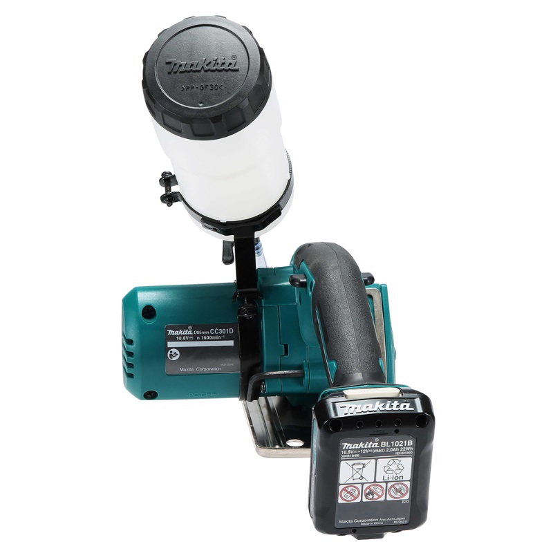 Аккумуляторная алмазная пила Makita CC301DWAE (2xАКБ Li-ion 10.8 В, 2 Ач, ЗУ)