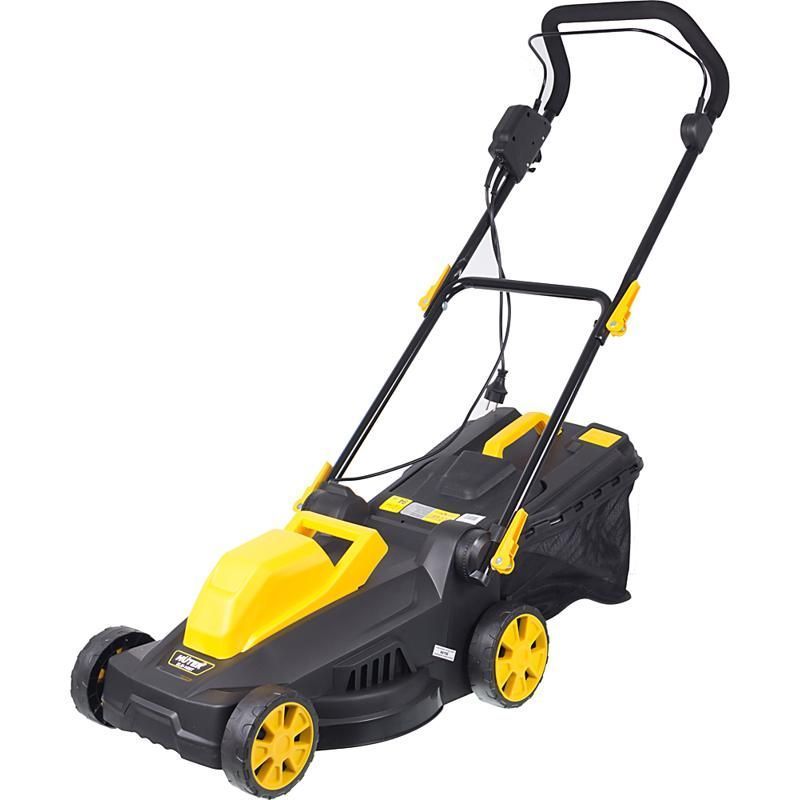 Газонокосилка электрическая Huter ELM-1400T 70/4/6 (1400 Вт, высота скашивания 65 мм, объем травосборника 35 л, ) в Коврове