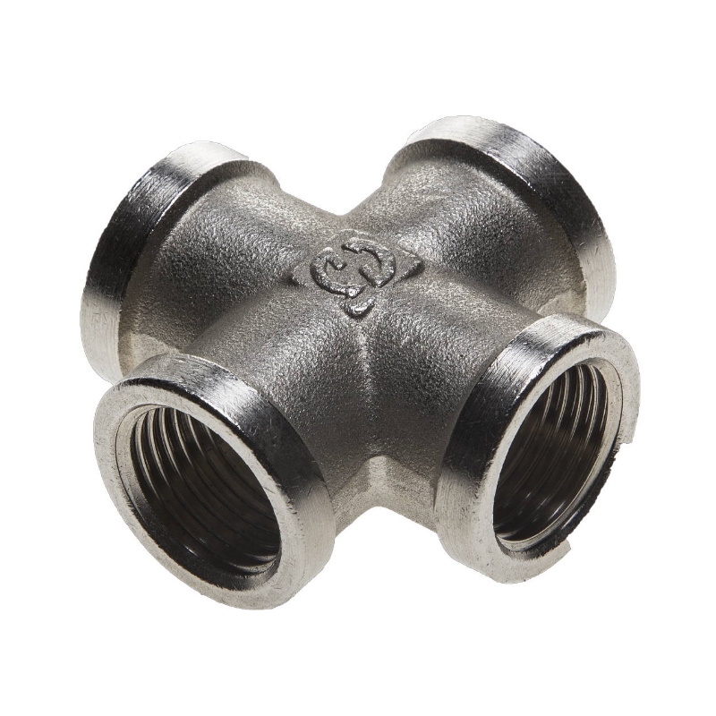 Крестовина General Fittings 51048-12 никелированная латунь гггг 12 420₽