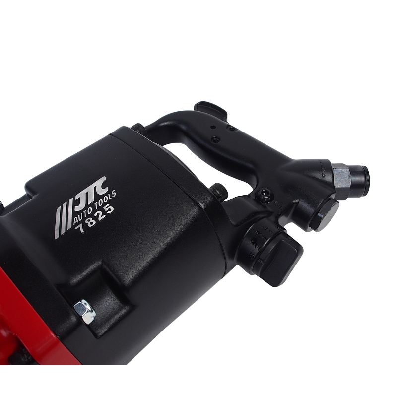 Пневмогайковерт ударный JTC JTC-7825 1 4068 Nm 90PSI 3600обмин длина шпинделя 228мм расход воздуха 411 Lmin общая длина 630мм