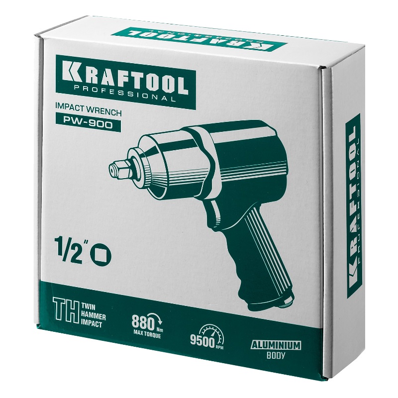 Гайковерт пневматический ударный Kraftool PW-900 64210