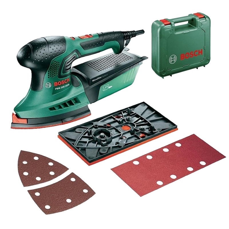 Шлифмашина вибрационная Bosch PSM 200 AES в Рыбинске