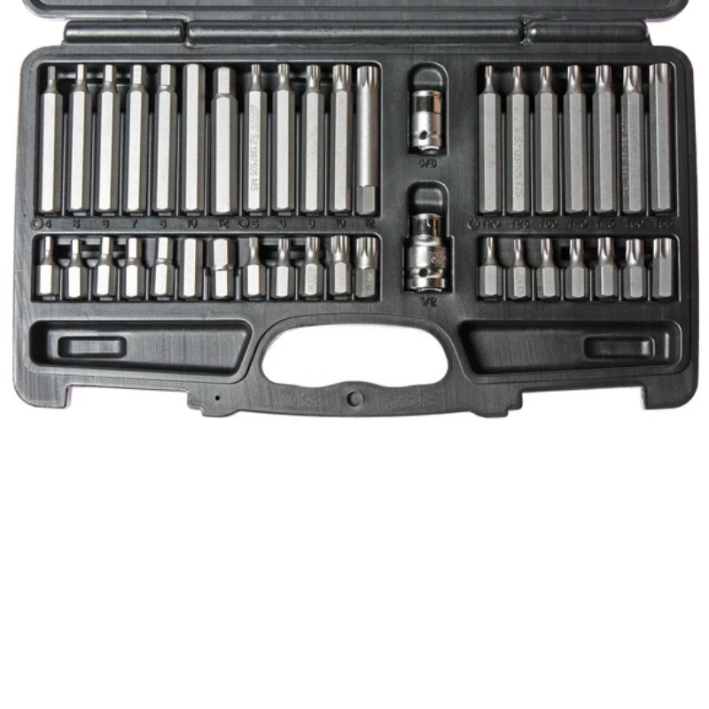 Набор бит JTC JTC-3965, TORX, HEX, SPLINE, 40 предметов, 1/10 в Костроме