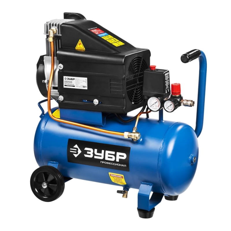 Компрессор воздушный безмасляный Зубр ЗКП-230-24-2.5