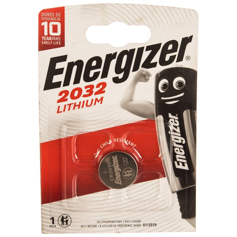 Элемент питания Energizer Lithium CR 2032 FSB1 E301021302 в Рыбинске