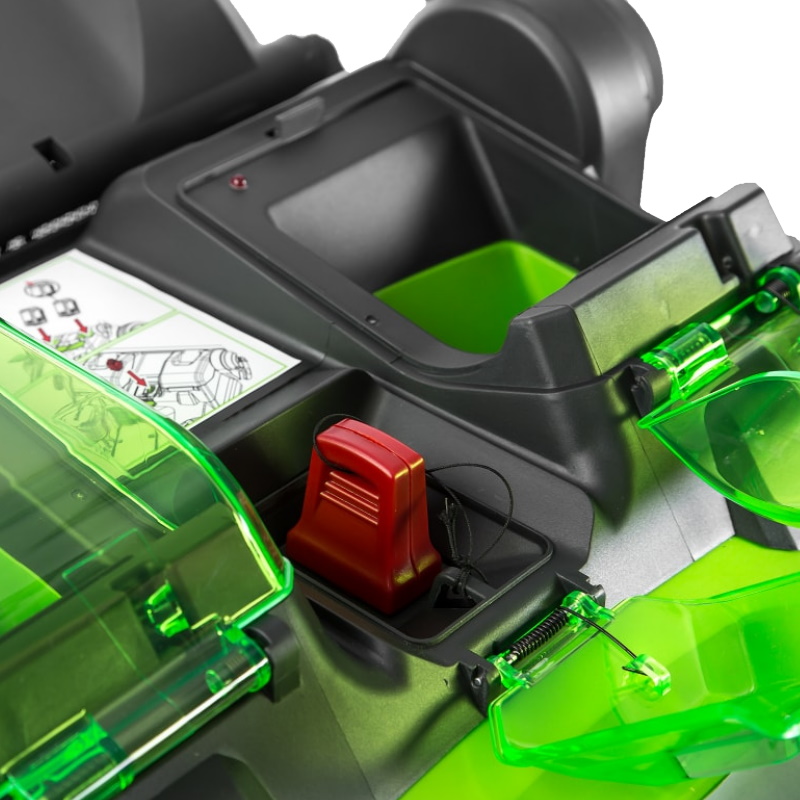 Газонокосилка Greenworks VT 40V, TwinForce, ширина кошения 49 см, травосборник 60л;мульчирование;c 1хАКБ 4 Ач и ЗУ в Вологде