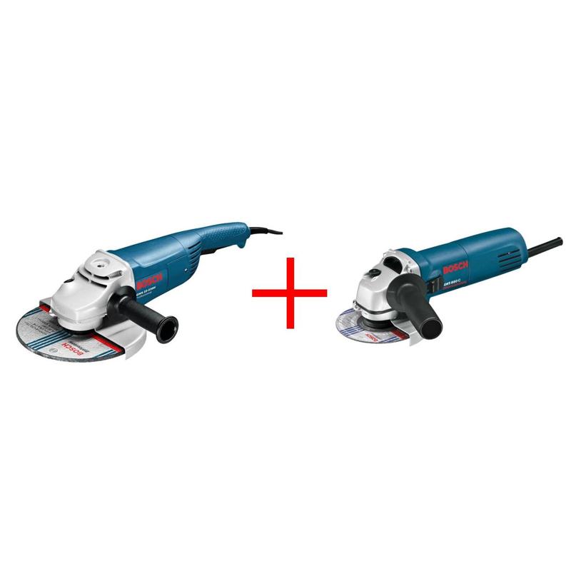 Угловая шлифмашина Bosch GWS 22-230 JH + GWS 850 С (в кейсе) 0.615.990.DG0 в Муроме