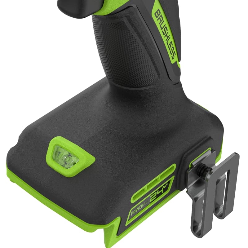 Дрель-шуруповерт ударная аккумуляторная Greenworks HD560 HD56000, 24V, б/щет, 30/60 Нм, SPIN-STOP, 0,8-13мм, без АКБ и ЗУ в Череповце