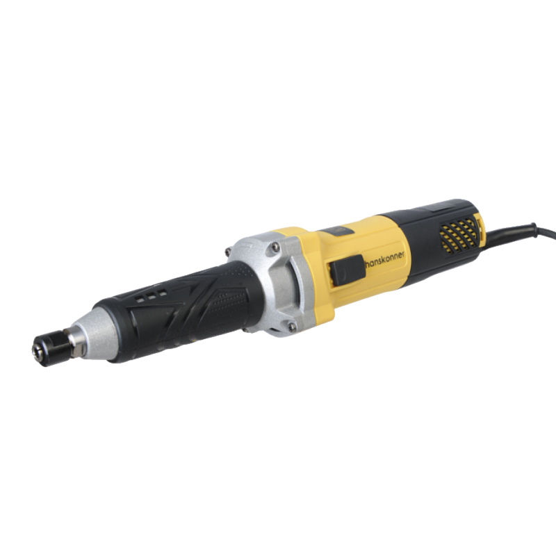 Машина шлифовальная прямая Hanskonner HGD0665 650 Вт цанги 68мм кабель 4 м10000-30000обмин