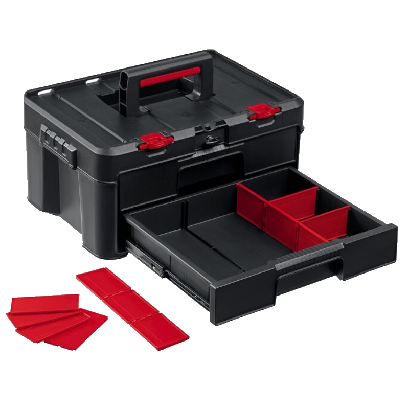 Ящик Keter STACKNROLL 38407, пластиковый с выдвижными полками 481 х 332 х 233 мм, 19" в Ярославле