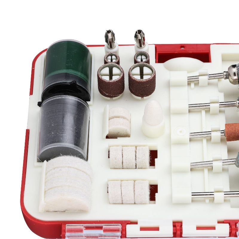 Набор принадлежностей для гравировальных машин P.I.T. ASET11-0071, 71 предмет, пластиковый кейс