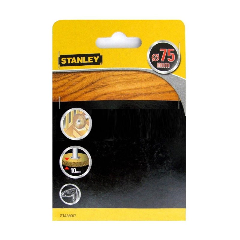 Дисковая щетка для дрели Stanley STA36007-XJ (75 мм, медная)
