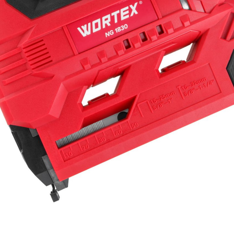 Аккумуляторный гвоздезабиватель Wortex NG 1830 ALL1 XLT SOLO 1335923, в коробке, 18 В, 15-32 мм, 30 уд/мин. в Рыбинске