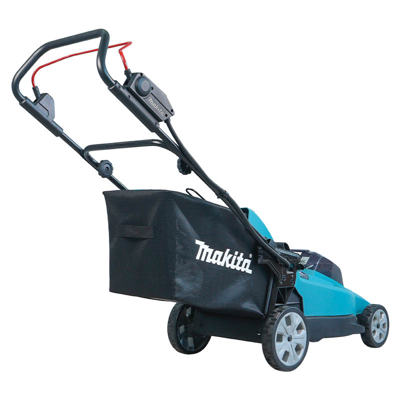 Газонокосилка аккум. Makita DLM480CT2 , LXT с 2-мя АКБ 18В и ЗУ 860Вт, дека 48см, 62л, 4в1, XPT, (2xBL1850B, DC18SH) в Муроме