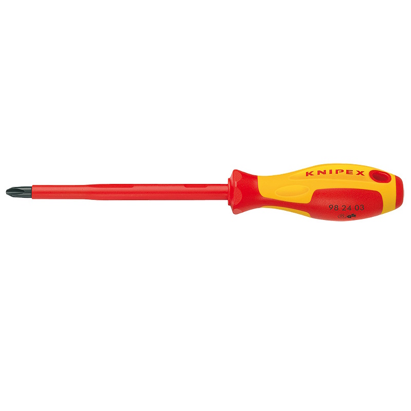 Отвёртка Knipex KN-982403, VDE Phillips PH3 x 150 мм, длина 270 мм, диэлектрическая в Муроме