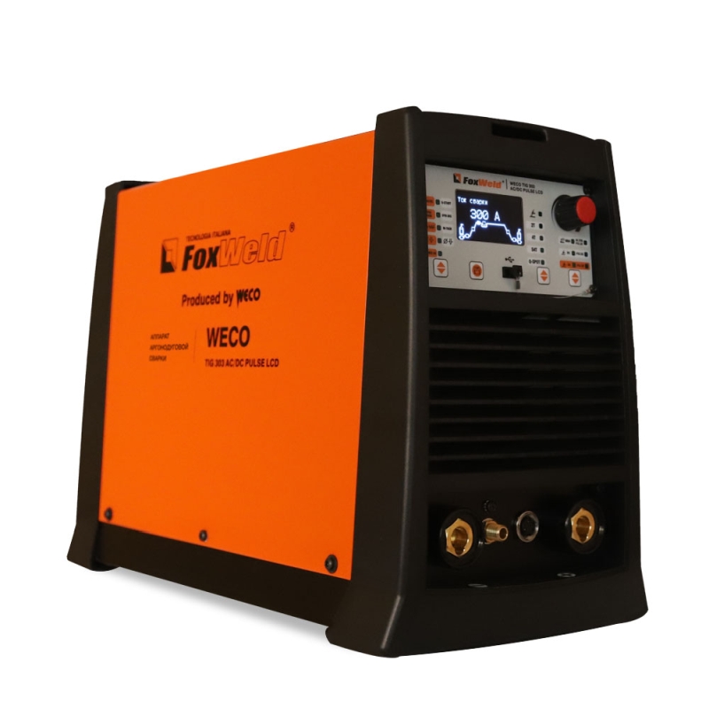 Аппарат аргонодуговой сварки FoxWeld Weco TIG 303 ACDC Pulse LCD 7882 452388₽