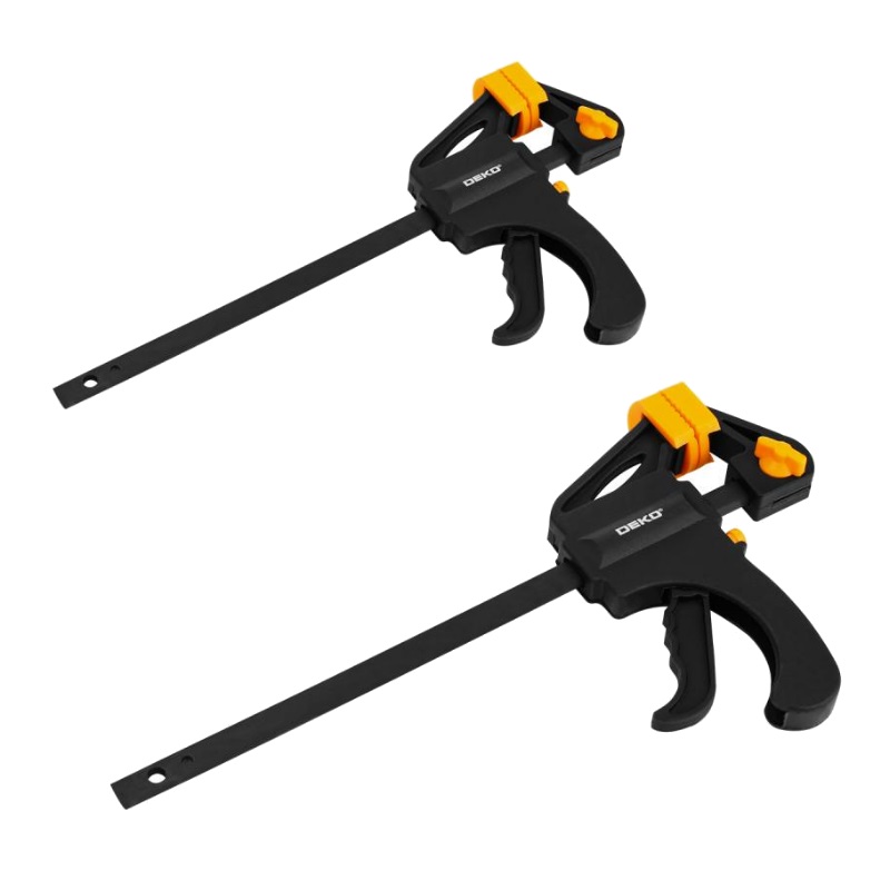 Струбцина Deko CL100-2 065-0612, быстрозажимная, 100 мм, 2 шт. в Угличе