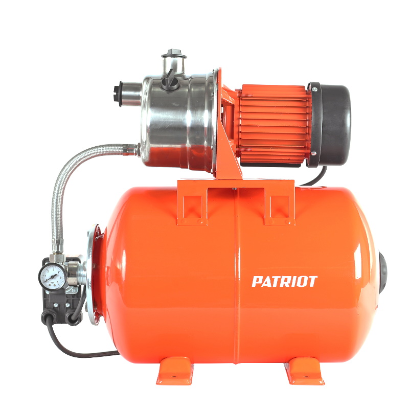 Насосная станция Patriot PW 850-24 INOX 315302438 сталь, бак 24 л, 850 Вт, 3000 л/час в Коврове