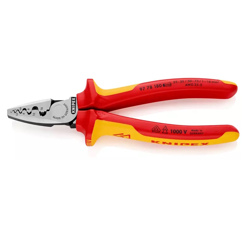 Инструмент для обжима контактных гильз Knipex KN-9778180 в Вологде