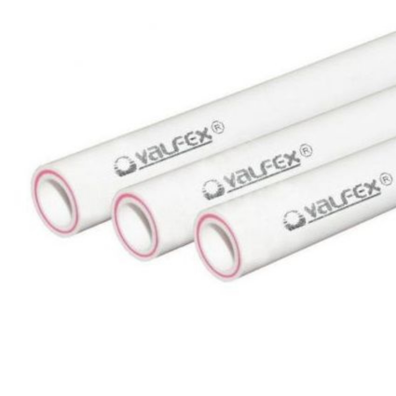 Труба полипропиленовая армированная Valfex SDR 7,4 PN20 50x6,9 мм, 4 м