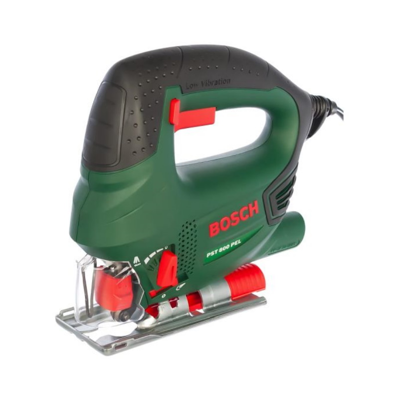 Лобзик для мебели Bosch PST 800 PEL 0.603.3A0.120 (530 Вт, мах толщина металла 5 мм, бесключевая замена оснастки) в Туле