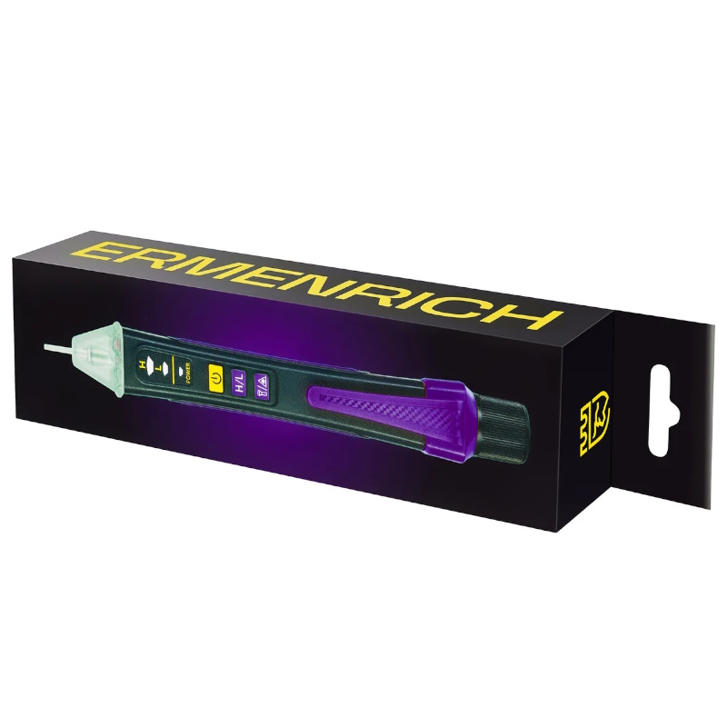 Индикатор напряжения Ermenrich Zing WT22 85318, фиолетовый