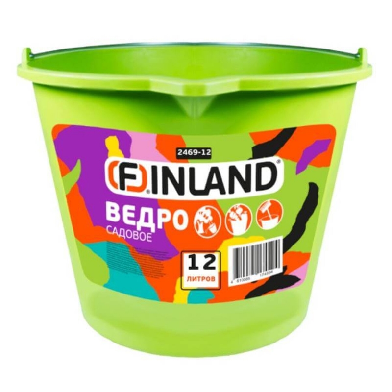 Ведро садовое Finland 2469-12 12 л пластиковое 320₽