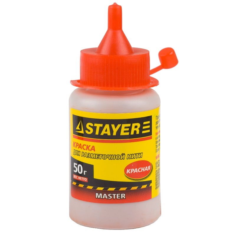 Краска для разметочных шнуров Stayer 0640-2_z01, красная в Рыбинске