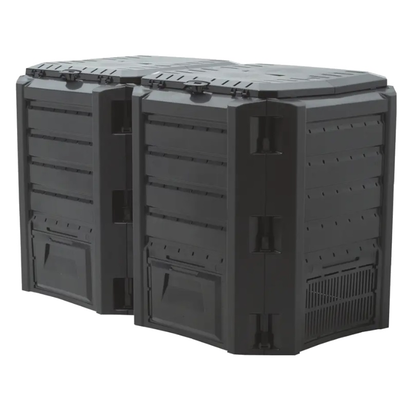 Компостер для дачи Prosperplast Module IKSM800C-S411 (800 л, чёрный) в Коврове