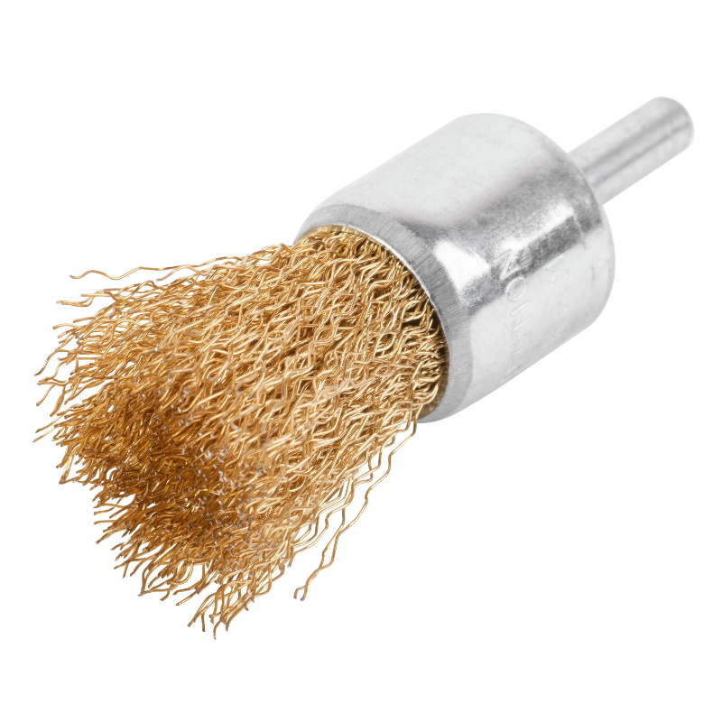 Щетка для дрели Cutop Profi 82-541 тип Чашка латунированная витая проволока 03 мм 25 мм 136₽